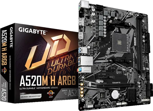 技嘉 A520M H ARGB DDR4