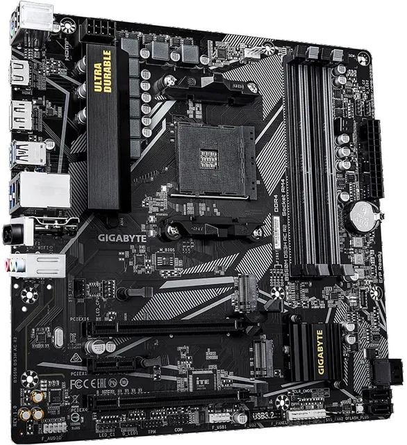 技嘉 超耐久B550M DS3H AC R2 DDR4 WIFI5
