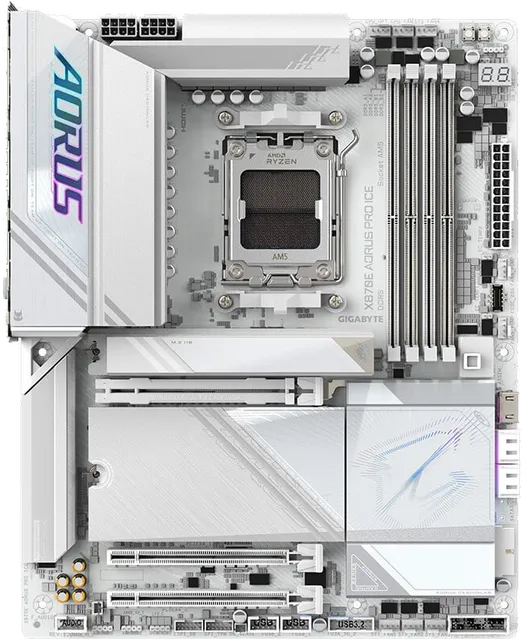 技嘉 冰雕X870E AORUS PRO ICE WIFI7 DDR5