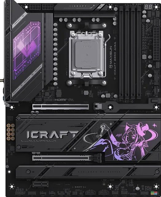 铭瑄 iCraft B850 AIGA瑷珈