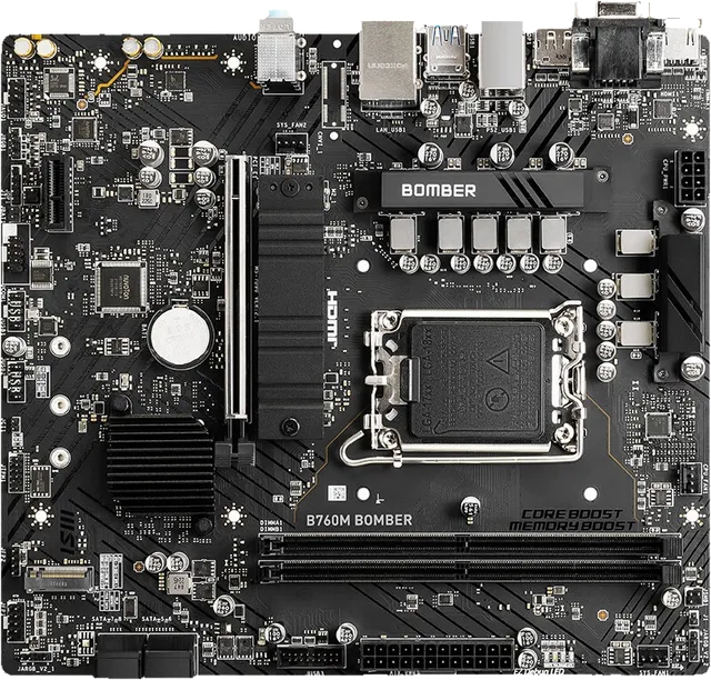微星 B760M BOMBER DDR5 爆破弹