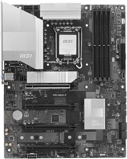 微星 PRO B860-P 5G网口