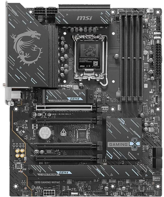 微星 Z890 GAMING WIFI6E DIY电脑