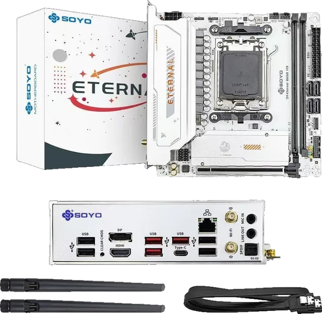梅捷 B650 ITX WIFI6 DDR5