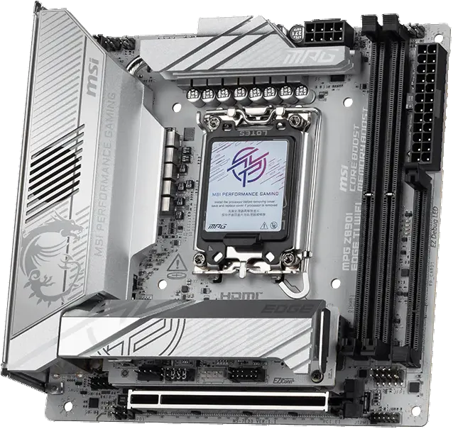 微星 MPG Z890I EDGE TI WIFI刀锋钛 ITX