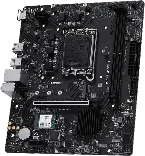 微星 H610M