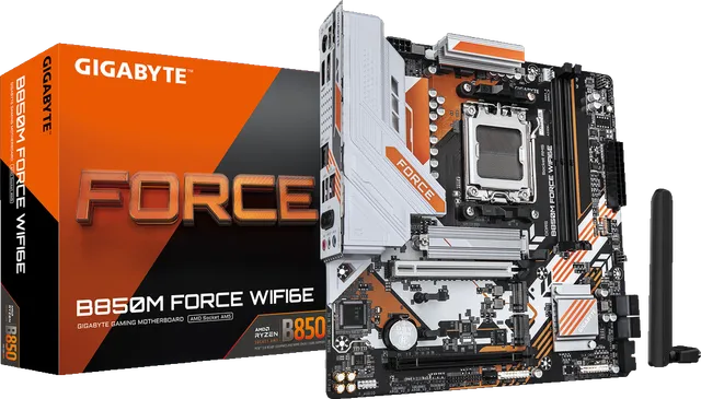 技嘉 战鹰B850M FORCE WIFI6E DDR5