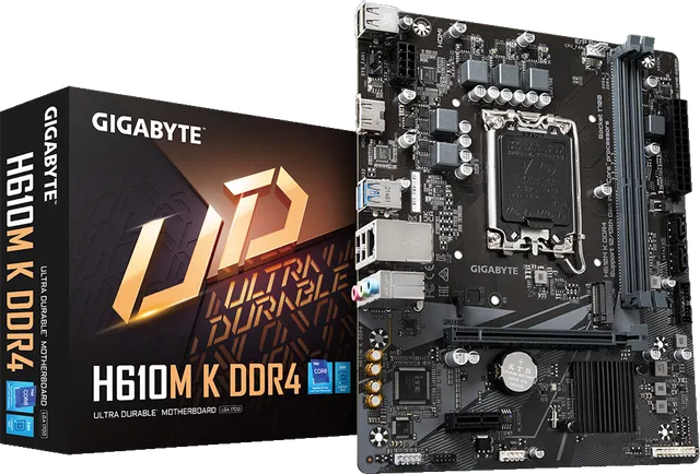 技嘉 H610M K DDR4