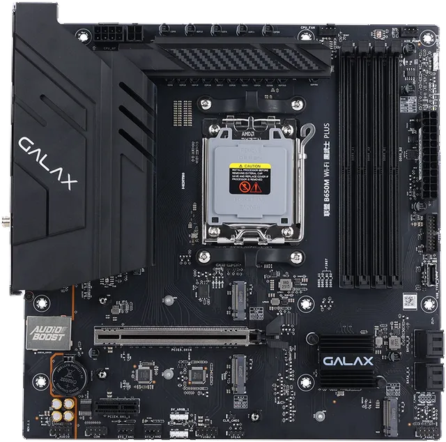 影驰 联盟 B650M WiFi 黑武士 PLUS