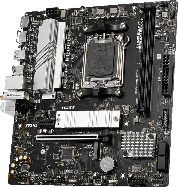 微星 B650M BOMBER WIFI DDR5 爆破弹
