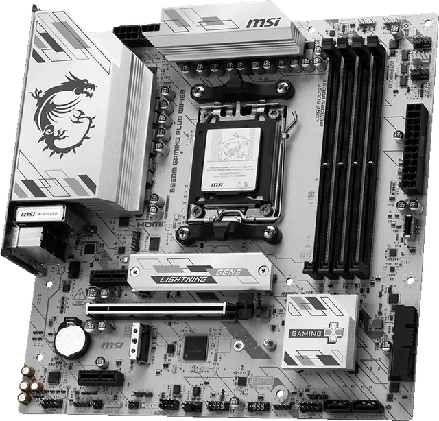 微星 B850M GAMING PLUS WIFI6E 小白龙