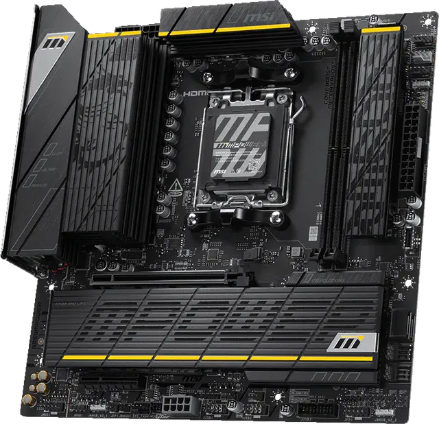 微星 B850MPOWER 超频