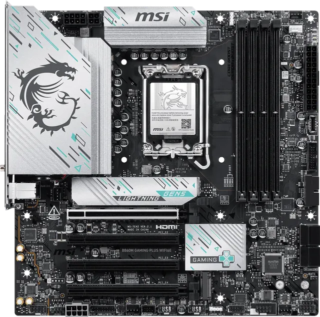 微星 B860M GAMING PLUS WIFI6E