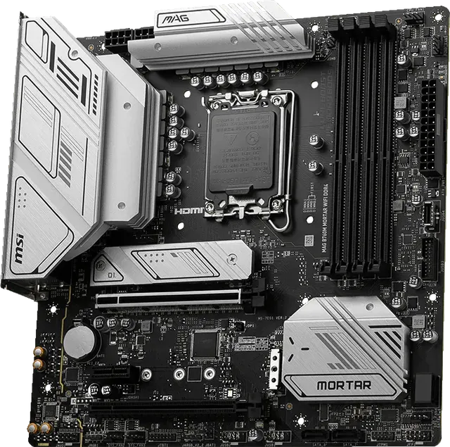 微星 MAG B760M MORTAR WIFI DDR4 迫击炮