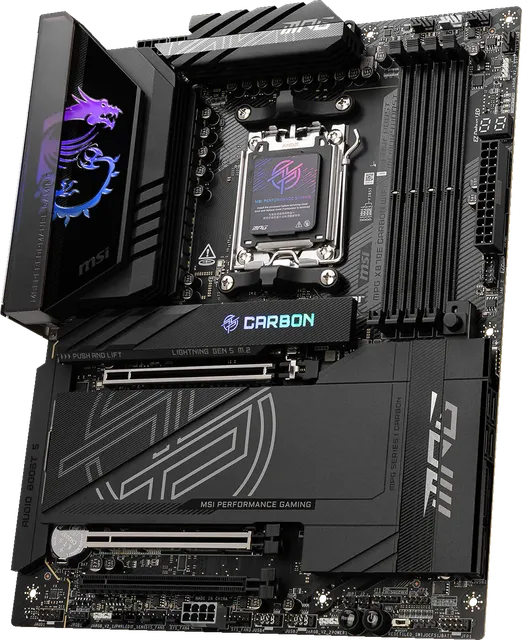 微星 MPG X870E CARBON WIFI 暗黑