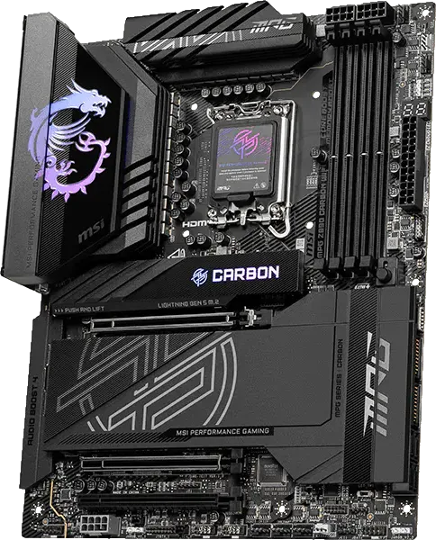 微星 MPG Z890 CARBON WIFI暗黑