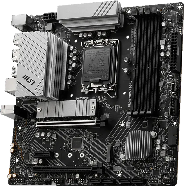 微星 PRO B760M-A DDR4 II