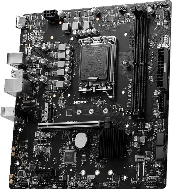 微星 PRO B760M-B DDR4