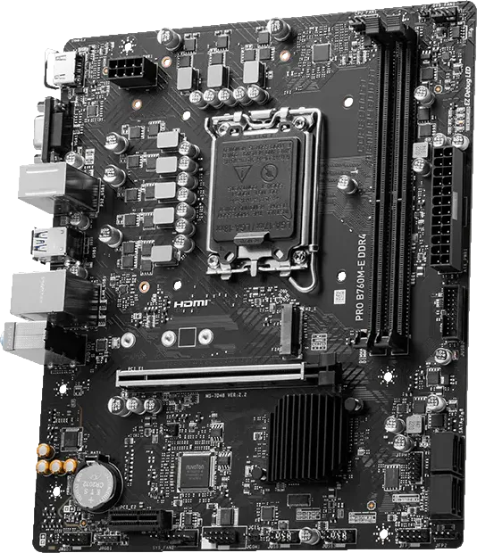 微星 PRO B760M-E DDR4
