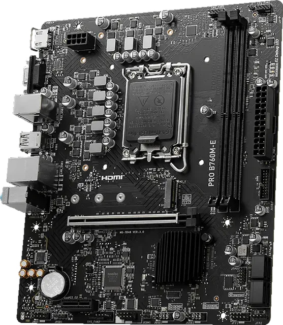 微星 PRO B760M-E DDR5