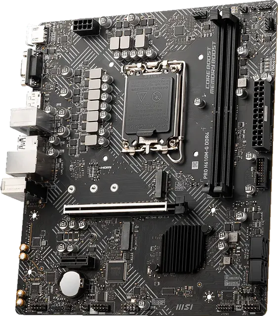 微星 PRO H610M-G DDR4