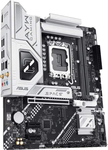 华硕 B860M AYW GAMING WIFI 哎呦喂