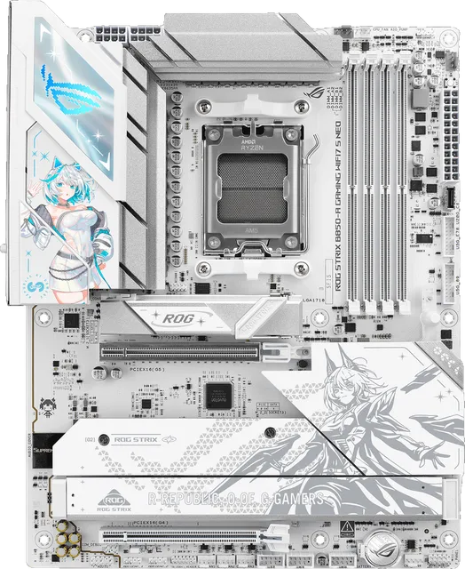 华硕 ROG STRIX B850-A GAMING WIFI7 S NEO吹雪