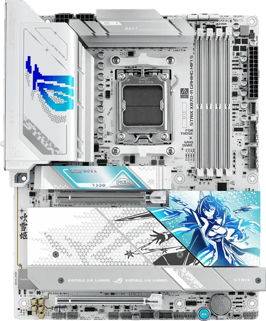 华硕 ROG STRIX X870-A GAMING WIFI S吹雪