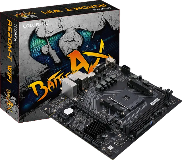 七彩虹 BATTLE-AX A520M-T WIFI V14 战斧DDR4