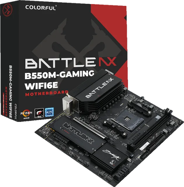 七彩虹 BATTLE-AX B550M-GAMING WIFI6E V14 战斧DDR4