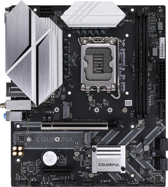 七彩虹 BATTLE-AX B760M-G WIFI V20A 小黑刃DDR4