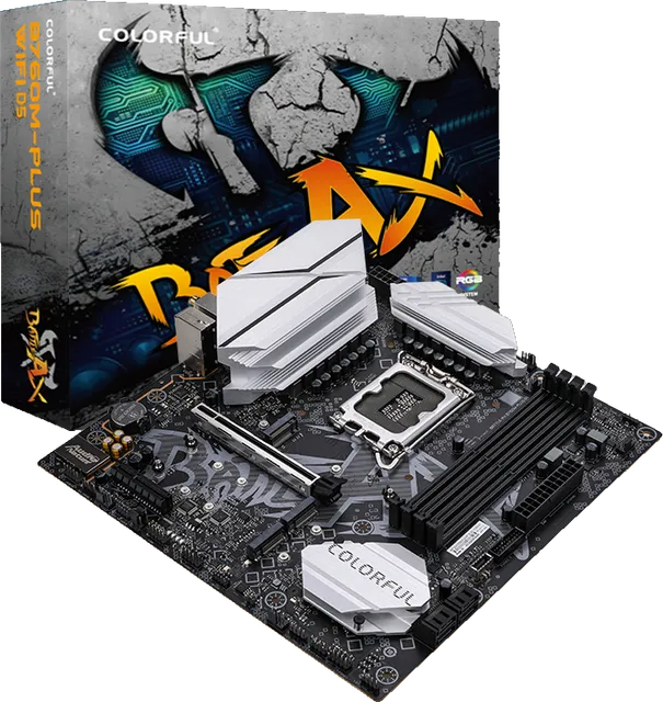 七彩虹 BATTLE-AX B760M-PLUS WIFI D5 V20 黑刃DDR5