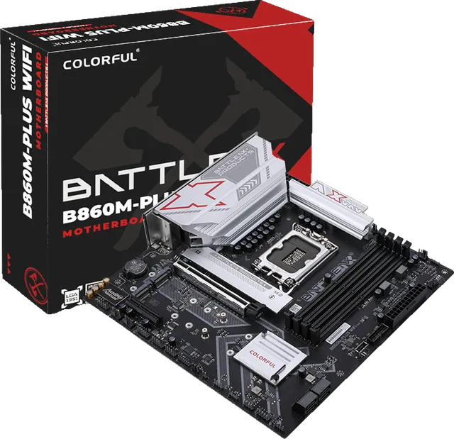 七彩虹 BATTLE-AX B860M-PLUS WIFI V20 黑刃DDR5