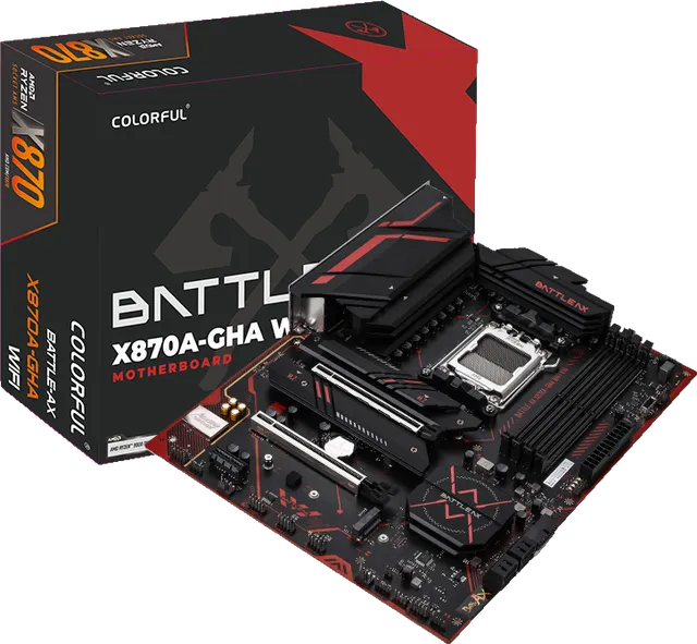 七彩虹 BATTLE-AX X870A-GHA WIFI V14 战斧干哈DDR5