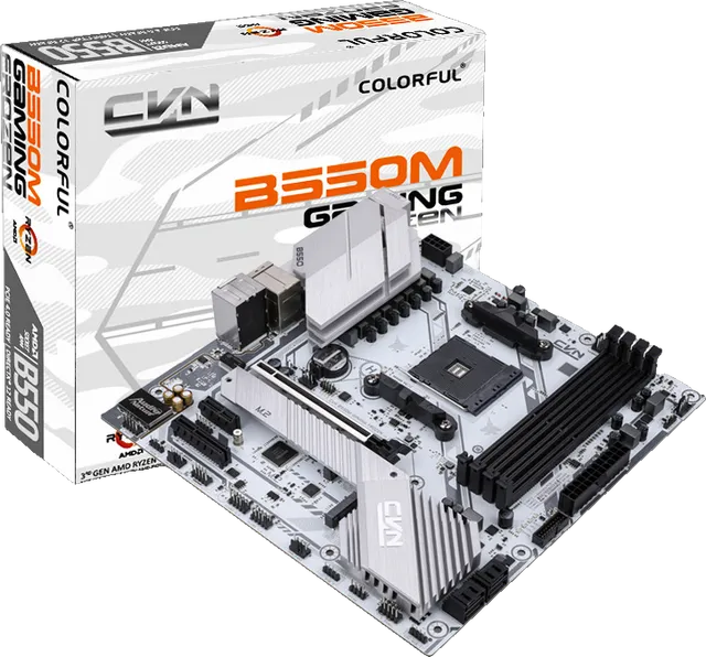 七彩虹 CVN B550M GAMING FROZEN V15战列舰DDR4