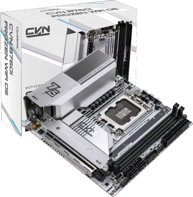 七彩虹 CVN B760I FROZEN WIFI D5 V20 登陆舰DDR5