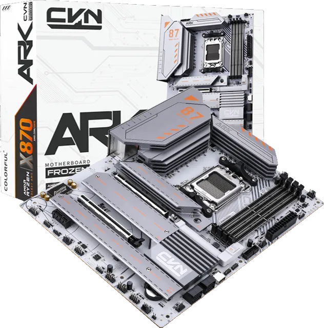七彩虹 CVN X870 ARK FROZEN V14 方舟DDR5