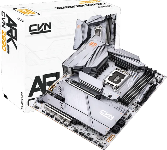 七彩虹 CVN Z890 ARK FROZEN V20 方舟DDR5