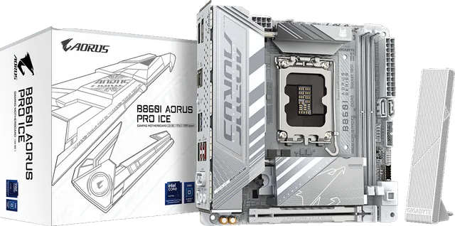 技嘉 冰雕B860I AORUS PRO ICE迷你DDR5