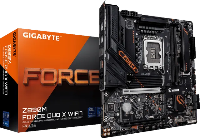 技嘉 战鹰Z890M FORCE DUO X WIFI7 DDR5