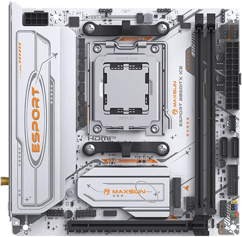 铭瑄 MS-eSport B850ITX WIFI ICE