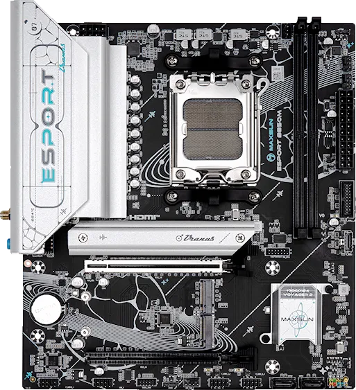 铭瑄 MS-eSport B850M WIFI6E