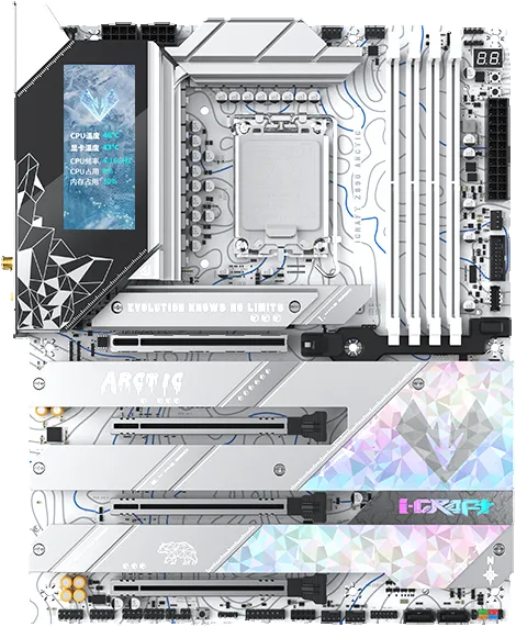 铭瑄 MS-iCraft Z890 Arctic 电竞之心