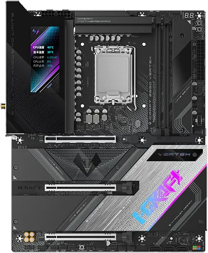 铭瑄 MS-iCraft Z890 Vertex 电竞之心
