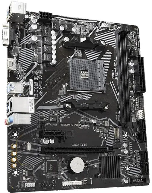 技嘉 超耐久A520M K V2 DDR4