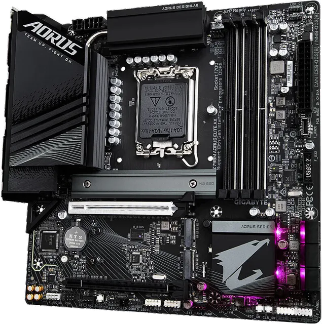 技嘉 小雕Z790M AORUS ELITE AX DDR5 WIFI6