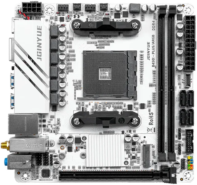 精粤 B450I PLUS ARGB ITX DDR4