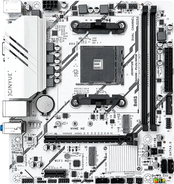精粤 B450M PLUS ARGB DDR4