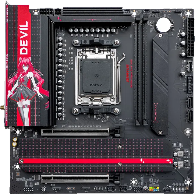 精粤 B650M NIGHT DEVIL WIFI DDR5