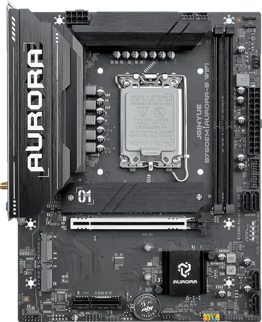 精粤 B760 EM AURORA B WIFI DDR4 LGA